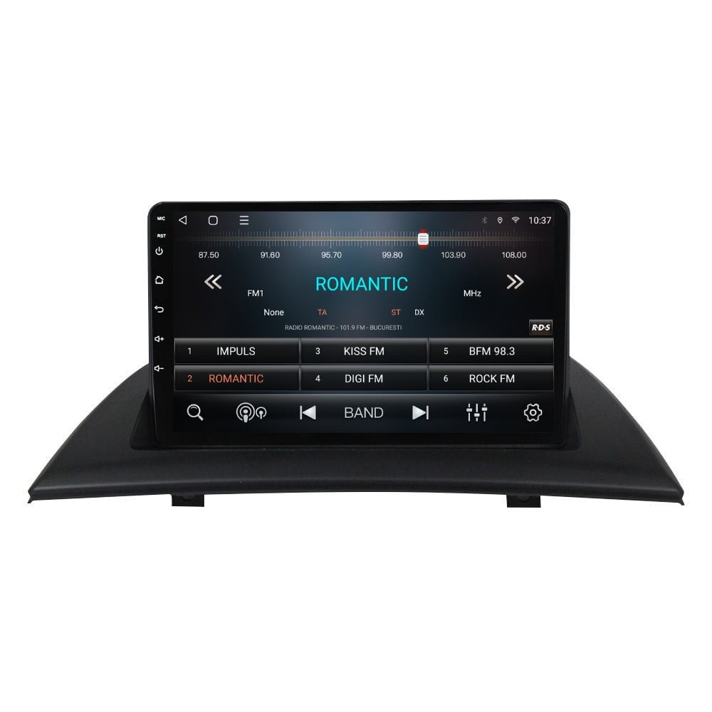 Navigatie dedicata cu Android BMW X3 (E83) 2003 - 2011, 3GB RAM, Radio GPS Dual Zone, Display HD QLED 9" Touchscreen, Internet Wi-Fi si slot SIM 4G, Bluetooth, MirrorLink, USB - imagine 3