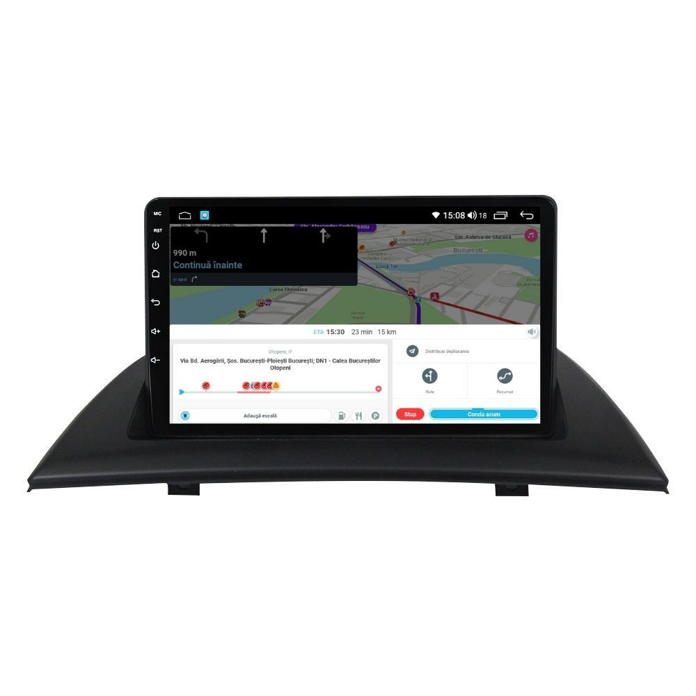 Navigatie dedicata cu Android BMW X3 (E83) 2003 - 2011, 3GB RAM, Radio GPS Dual Zone, Display HD QLED 9" Touchscreen, Internet Wi-Fi si slot SIM 4G, Bluetooth, MirrorLink, USB - imagine 8