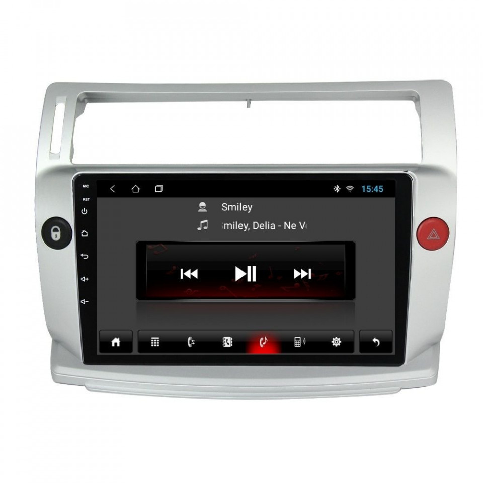 Navigatie dedicata cu Android Citroen C4 I 2004 - 2009, 1GB RAM, Radio GPS Dual Zone, Display HD IPS 9" Touchscreen, Internet Wi-Fi, Bluetooth, MirrorLink, USB - imagine 4