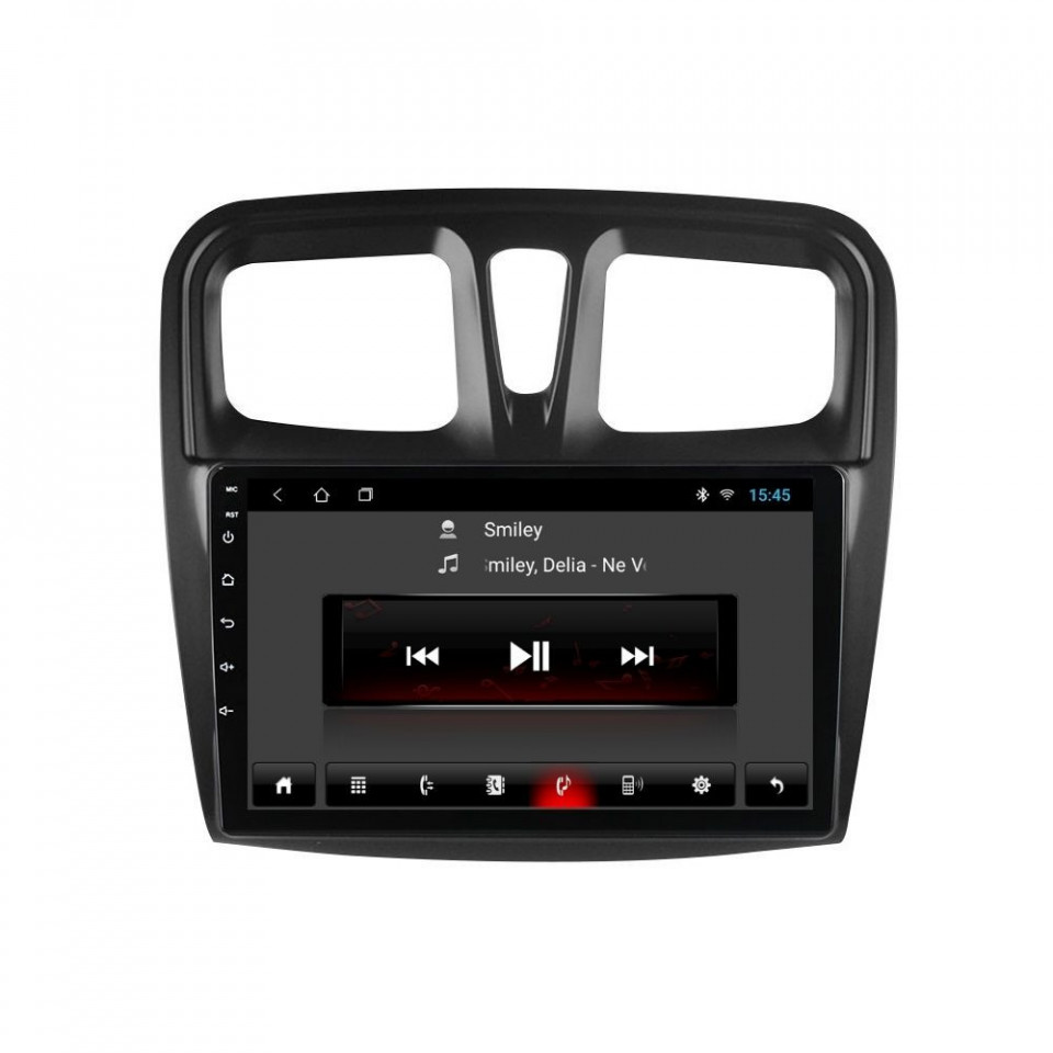 Navigatie dedicata cu Android Dacia Logan II 2012 - 2020, 2GB RAM, Radio GPS Dual Zone, Display HD IPS 10" Touchscreen, Internet Wi-Fi, Bluetooth, MirrorLink, USB - imagine 4