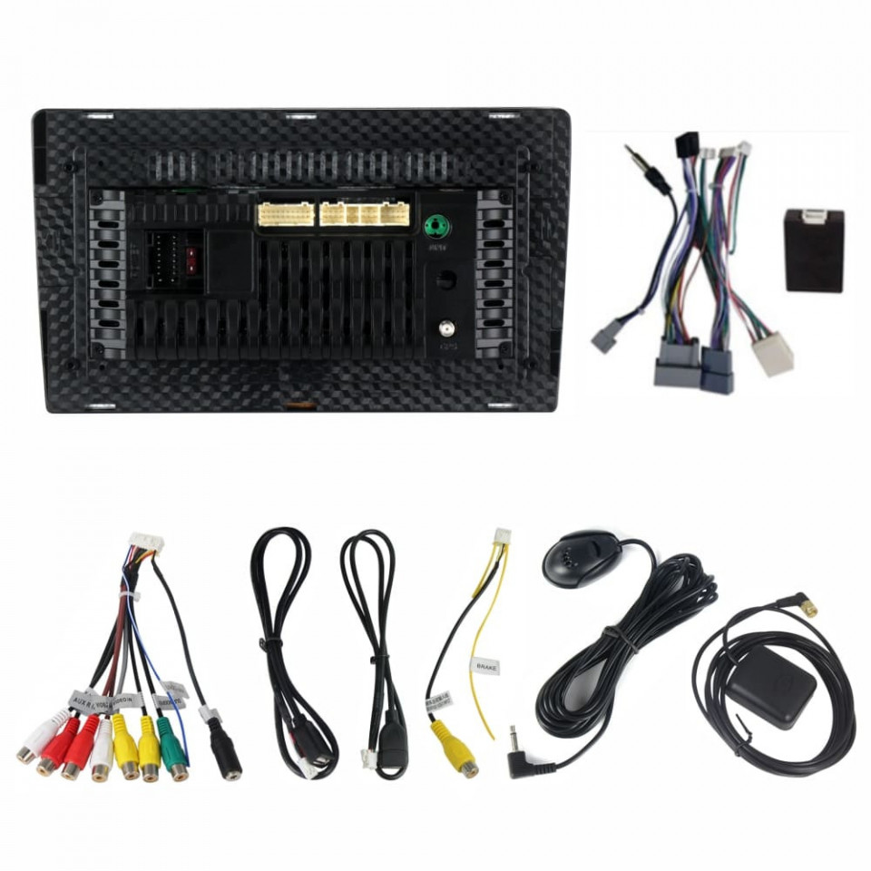 Navigatie dedicata cu Android Honda Civic IX Sedan 2011 - 2015, 2GB RAM, Radio GPS Dual Zone, Display HD IPS 9" Touchscreen, Internet Wi-Fi, Bluetooth, MirrorLink, USB - imagine 5