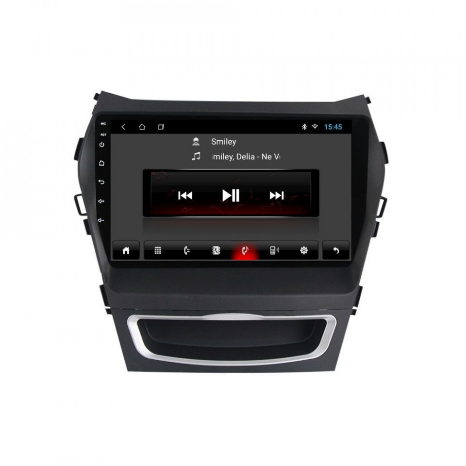 Navigatie dedicata cu Android Hyundai Santa Fe III / Grand Santa Fe 2012 - 2018, 2GB RAM, Radio GPS Dual Zone, Display HD IPS 9" Touchscreen, Internet Wi-Fi, Bluetooth, MirrorLink, USB - imagine 4