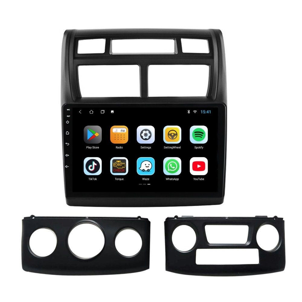 Navigatie dedicata cu Android KIA Sportage 2004 - 2010, 3GB RAM, Radio GPS Dual Zone, Display HD QLED 9" Touchscreen, Internet Wi-Fi si slot SIM 4G, Bluetooth, MirrorLink, USB - imagine 7
