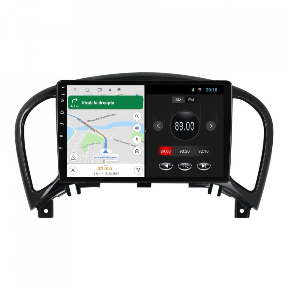 Navigatie dedicata cu Android Nissan Juke 2010 - 2019, 2GB RAM, Radio GPS Dual Zone, Display HD IPS 9" Touchscreen, Internet Wi-Fi, Bluetooth, MirrorLink, USB - imagine 6