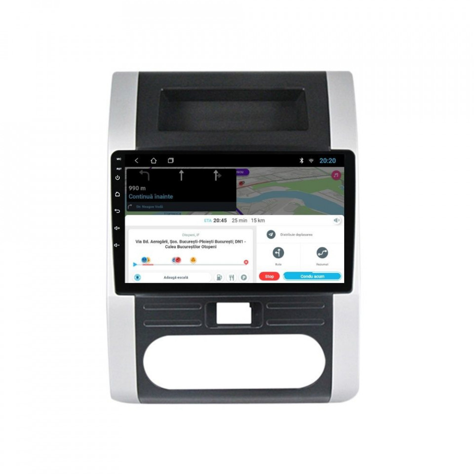 Navigatie dedicata cu Android Nissan X-Trail T31 2007 - 2014, 1GB RAM, Radio GPS Dual Zone, Display HD IPS 10" Touchscreen, Internet Wi-Fi, Bluetooth, MirrorLink, USB - imagine 8