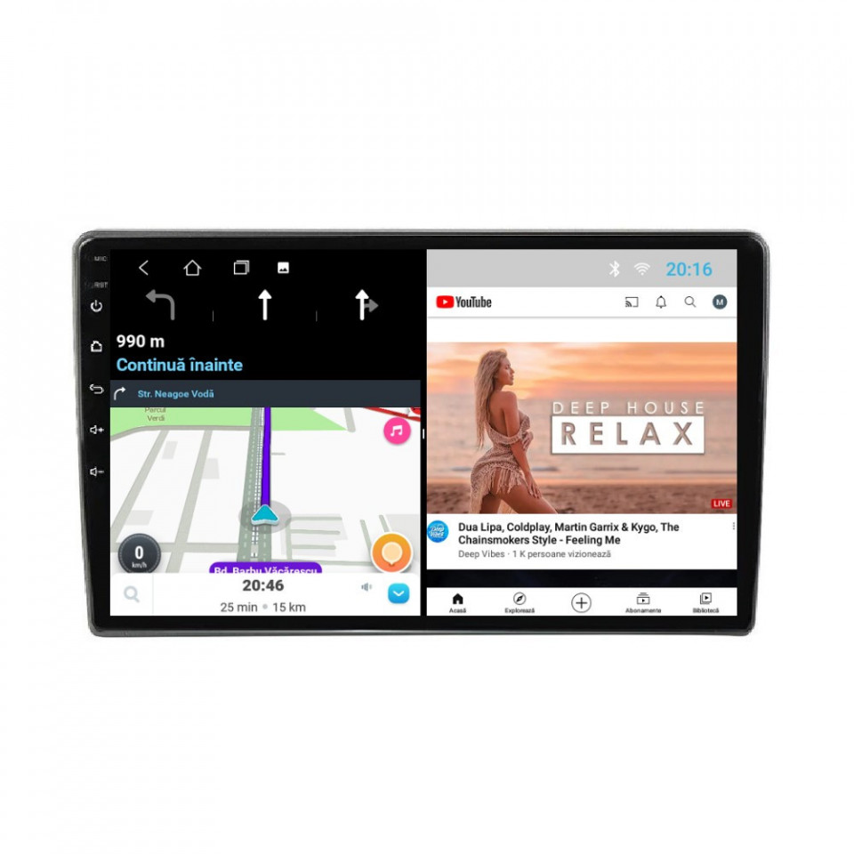 Navigatie dedicata cu Android Opel Meriva A 2003 - 2010, 1GB RAM, Radio GPS Dual Zone, Display HD IPS 9" Touchscreen, Internet Wi-Fi, Bluetooth, MirrorLink, USB - imagine 7
