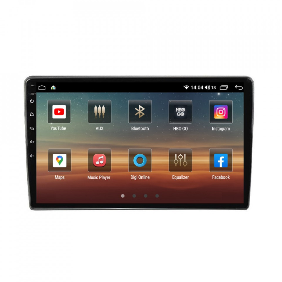 Navigatie dedicata cu Android Opel Zafira B 2005 - 2014, 4GB RAM, Radio GPS Dual Zone, Display HD QLED 9" Touchscreen, Internet Wi-Fi si slot SIM 4G, Bluetooth, MirrorLink, USB - imagine 2