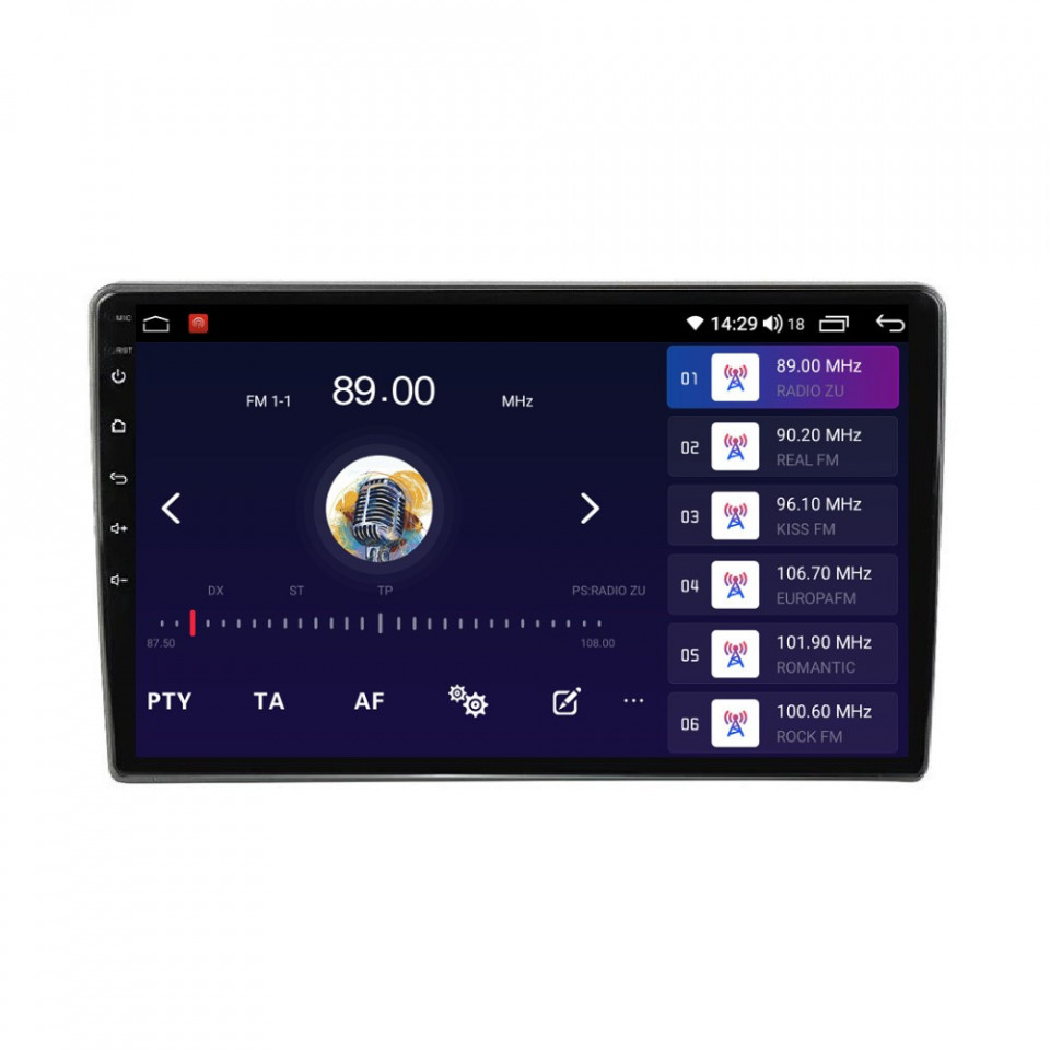 Navigatie dedicata cu Android Opel Zafira B 2005 - 2014, 4GB RAM, Radio GPS Dual Zone, Display HD QLED 9" Touchscreen, Internet Wi-Fi si slot SIM 4G, Bluetooth, MirrorLink, USB - imagine 4