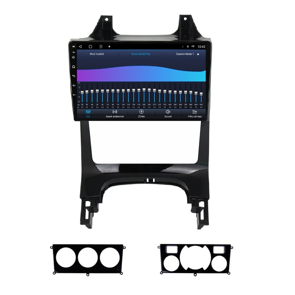 Navigatie dedicata cu Android Peugeot 3008 2009 - 2016, 3GB RAM, Radio GPS Dual Zone, Display HD QLED 9" Touchscreen, Internet Wi-Fi si slot SIM 4G, Bluetooth, MirrorLink, USB - imagine 4