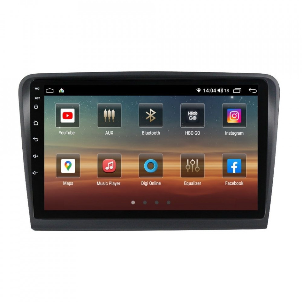 Navigatie dedicata cu Android Skoda Superb II 2008 - 2015, 4GB RAM, Radio GPS Dual Zone, Display HD QLED 10" Touchscreen, Internet Wi-Fi si slot SIM 4G, Bluetooth, MirrorLink, USB - imagine 2