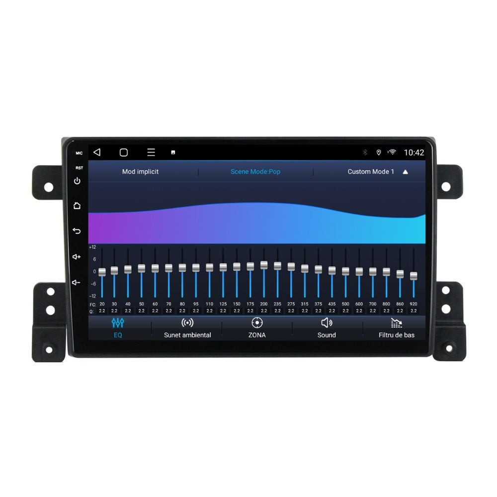 Navigatie dedicata cu Android Suzuki Grand Vitara 2005 - 2015, 3GB RAM, Radio GPS Dual Zone, Display HD QLED 9" Touchscreen, Internet Wi-Fi si slot SIM 4G, Bluetooth, MirrorLink, USB - imagine 4