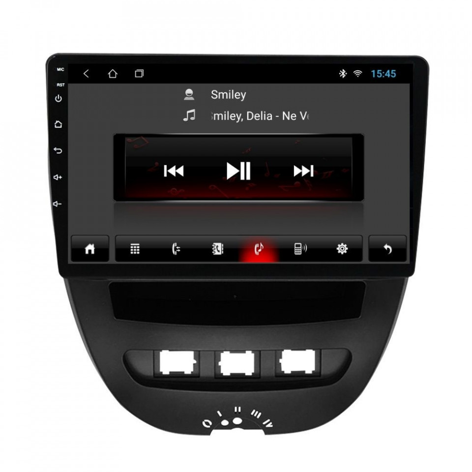 Navigatie dedicata cu Android Toyota Aygo 2005 - 2014, 2GB RAM, Radio GPS Dual Zone, Display HD IPS 10" Touchscreen, Internet Wi-Fi, Bluetooth, MirrorLink, USB - imagine 4