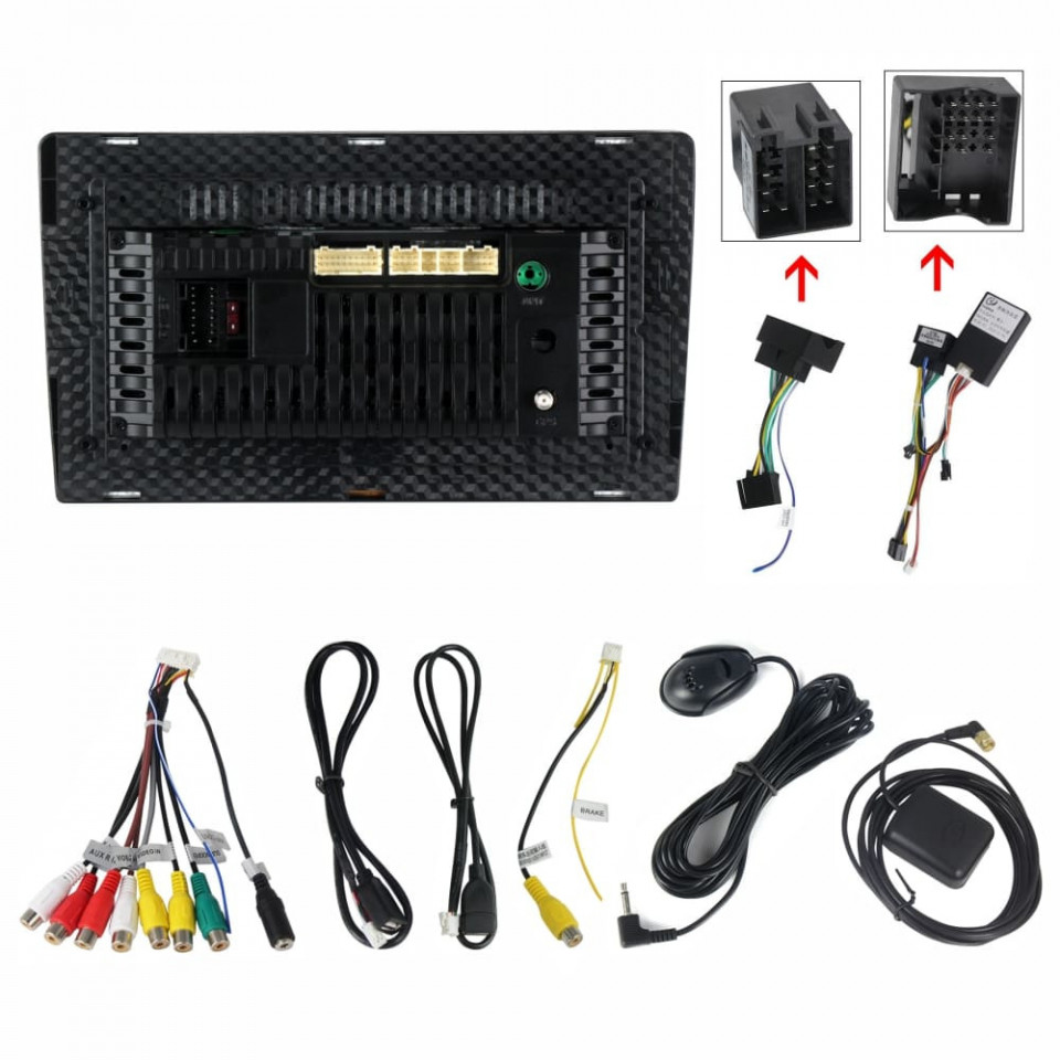 Navigatie dedicata cu Android VW Crafter 2006 - 2016, 2GB RAM, Radio GPS Dual Zone, Display HD IPS 9" Touchscreen, Internet Wi-Fi, Bluetooth, MirrorLink, USB - imagine 5
