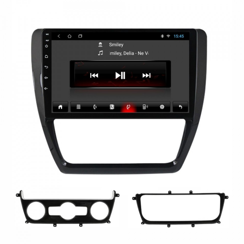 Navigatie dedicata cu Android VW Jetta IV 2011 - 2018, 2GB RAM, Radio GPS Dual Zone, Display HD IPS 10" Touchscreen, Internet Wi-Fi, Bluetooth, MirrorLink, USB - imagine 4