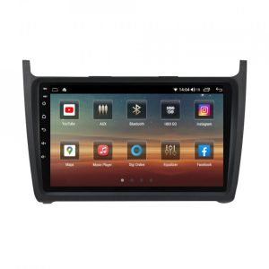 Alternative view of Navigatie dedicata cu Android VW Polo 6R 2009 - 2018, 4GB RAM, Radio GPS Dual Zone, Display HD QLED 9" Touchscreen, Internet Wi-Fi si slot SIM 4G, Bluetooth, MirrorLink, USB