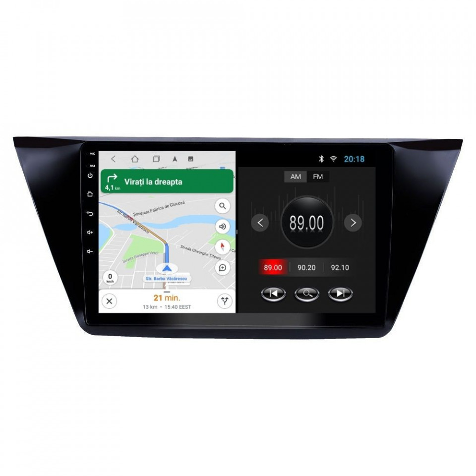 Navigatie dedicata cu Android VW Touran III dupa 2015, 1GB RAM, Radio GPS Dual Zone, Display HD IPS 10" Touchscreen, Internet Wi-Fi, Bluetooth, MirrorLink, USB - imagine 6