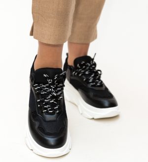 Pantofi Sport Pangolier Negri