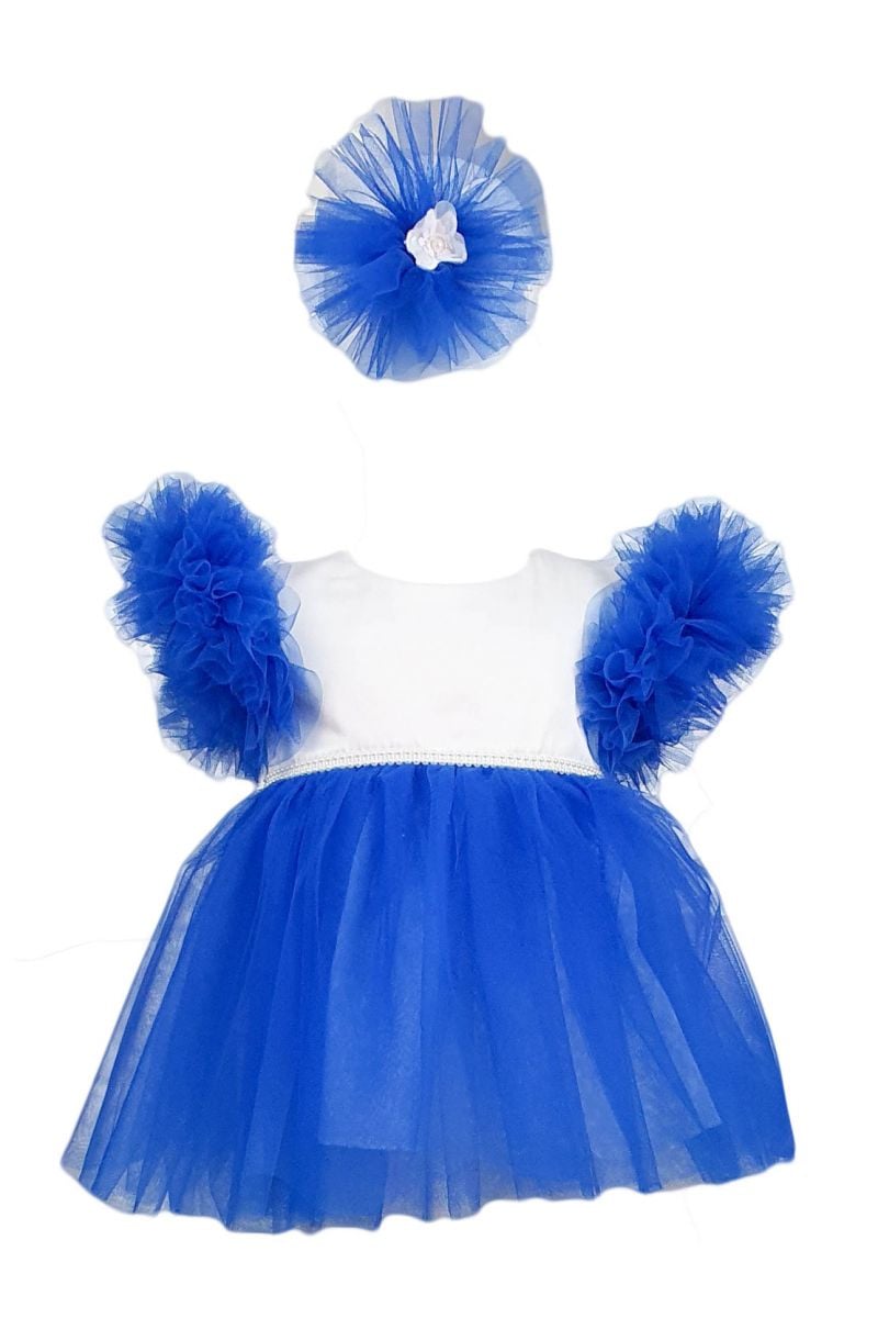 Rochie botez Bulgarasi albastri, en-gros