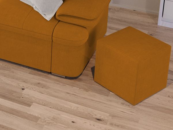 Taburet Cub Portocaliu - imagine 2