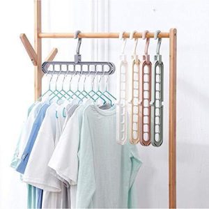 Set 3 Organizatoare Umeras Vertical – Economisire Spatiu Sifonier, 9 Gauri