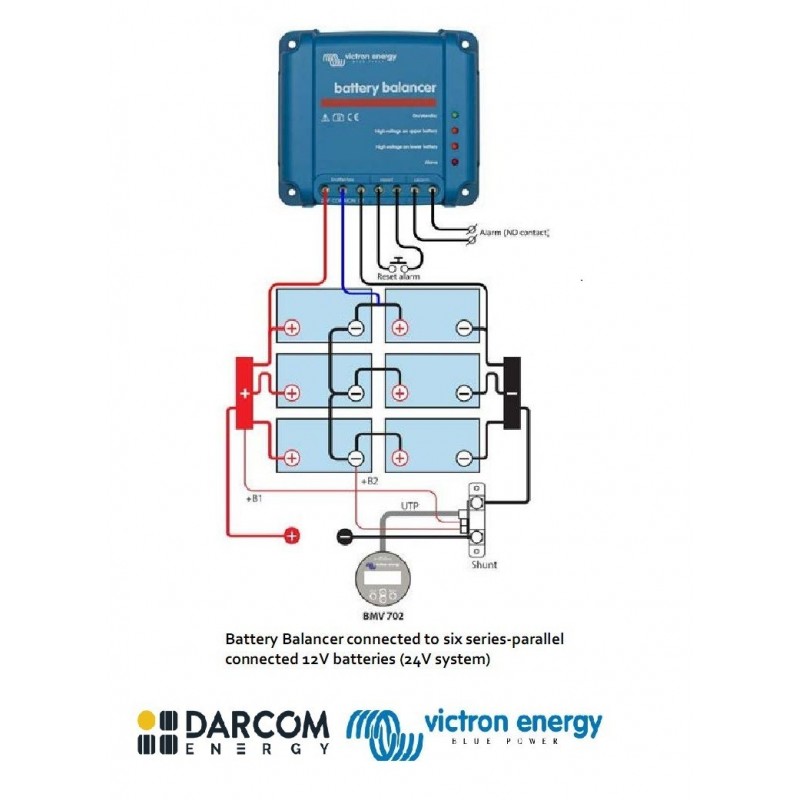 Sistem de echilibrare baterii Battery Balancer, Victron Energy, BBA000100100 - imagine 2