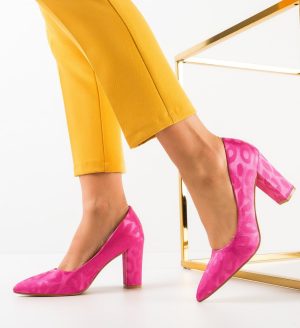 Pantofi dama Kean Fuchsia