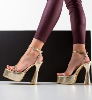 Alternative view of Sandale dama Fabol Aurii