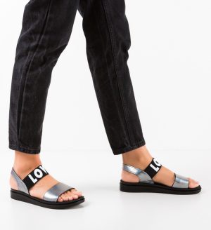 Alternative view of Sandale dama Seby Gri